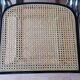Set de 5 chaises B32 Cesca laque noire par Marcel Breuer années 80 Made in Italy