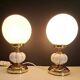 Pair of bedside lamps