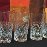 Set of 6 crystal liquor glasses - Bayel