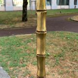 Bamboo bronze  lamp 1950