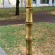 Bamboo bronze  lamp 1950