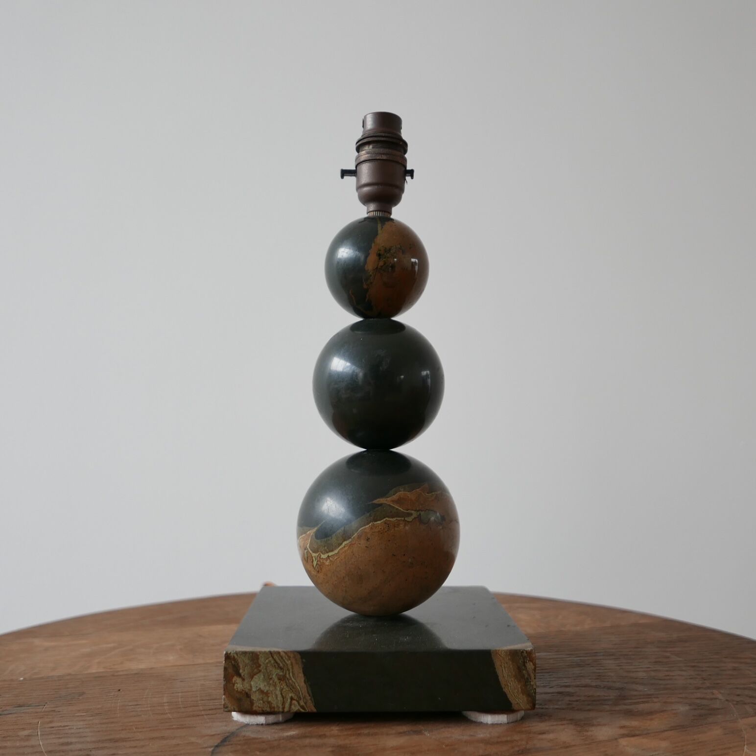 Marble table lamp