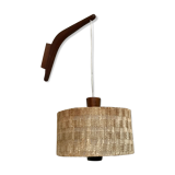 Teak wall lamp, 1950