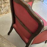 Pair of Louis XV style bergere chairs