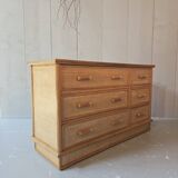 Commode en rotin