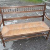 Old mulched bench