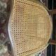 Set of 8 Louis Philippe cane chairs - caned in oak