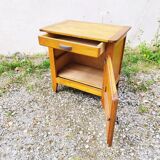 Small vintage wooden storage jam maker