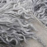 8x10 wool handmade gray kilim rug 253x300cm