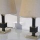 Paire de lampes vintage 1970