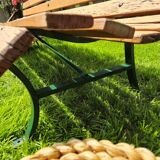 Old public bench