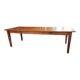 Solid oak farmhouse table 260x100