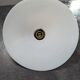 Suspension, Art Deco portable lamp in smooth opaline