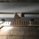 Draper's console table