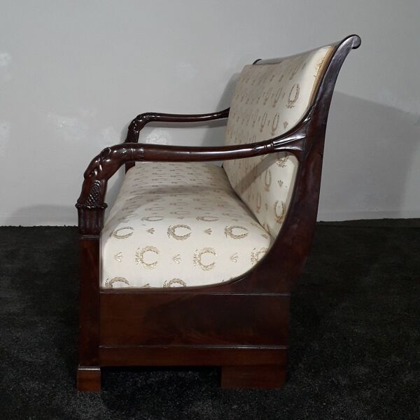 Banquette 1er Empire Jacob Desmalter