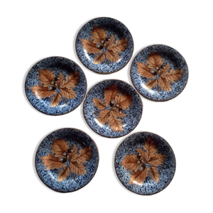 6 assiettes à dessert - gien