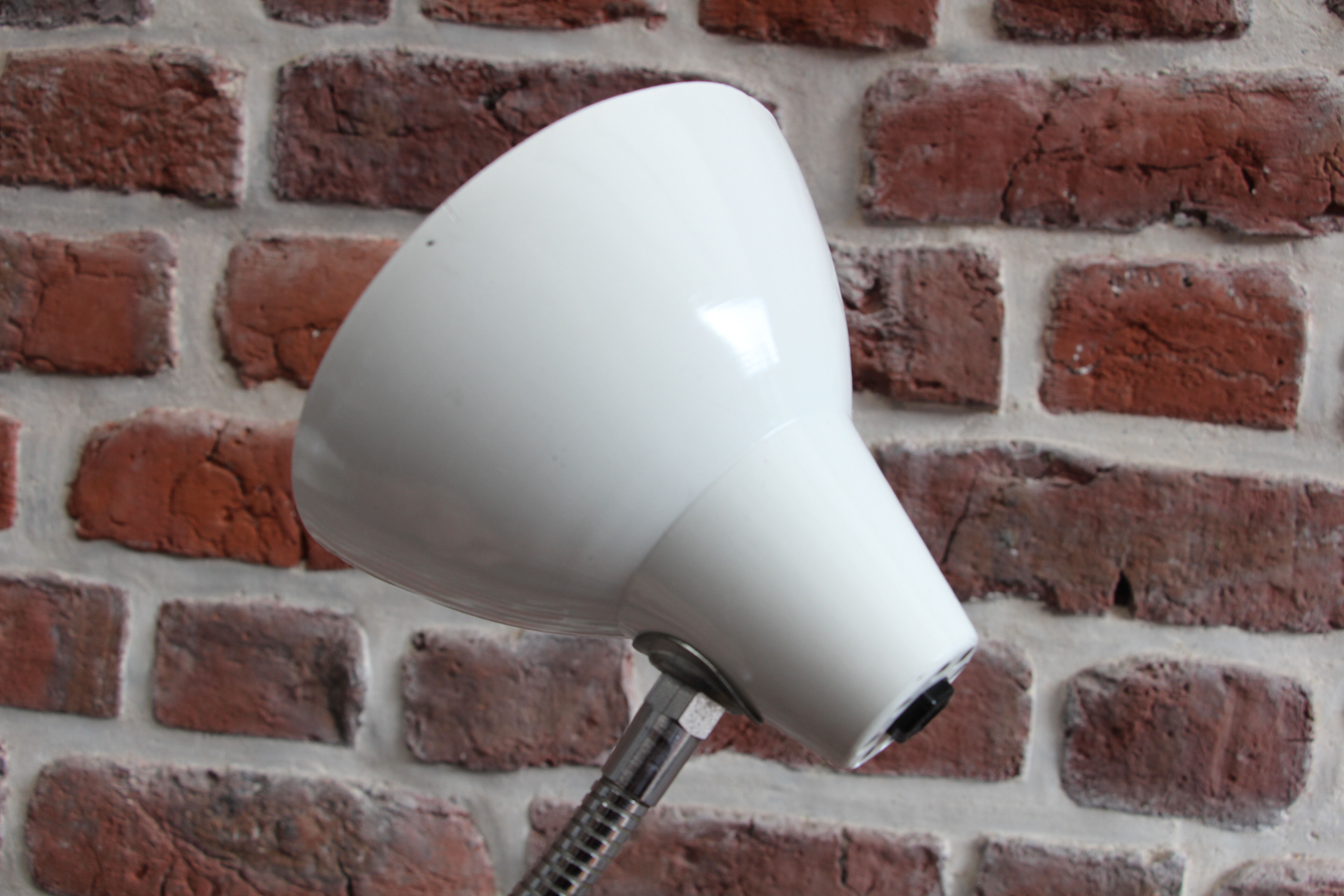 Desk lamp ALUMINOR white 70's