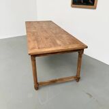 Table de ferme en hêtre XL