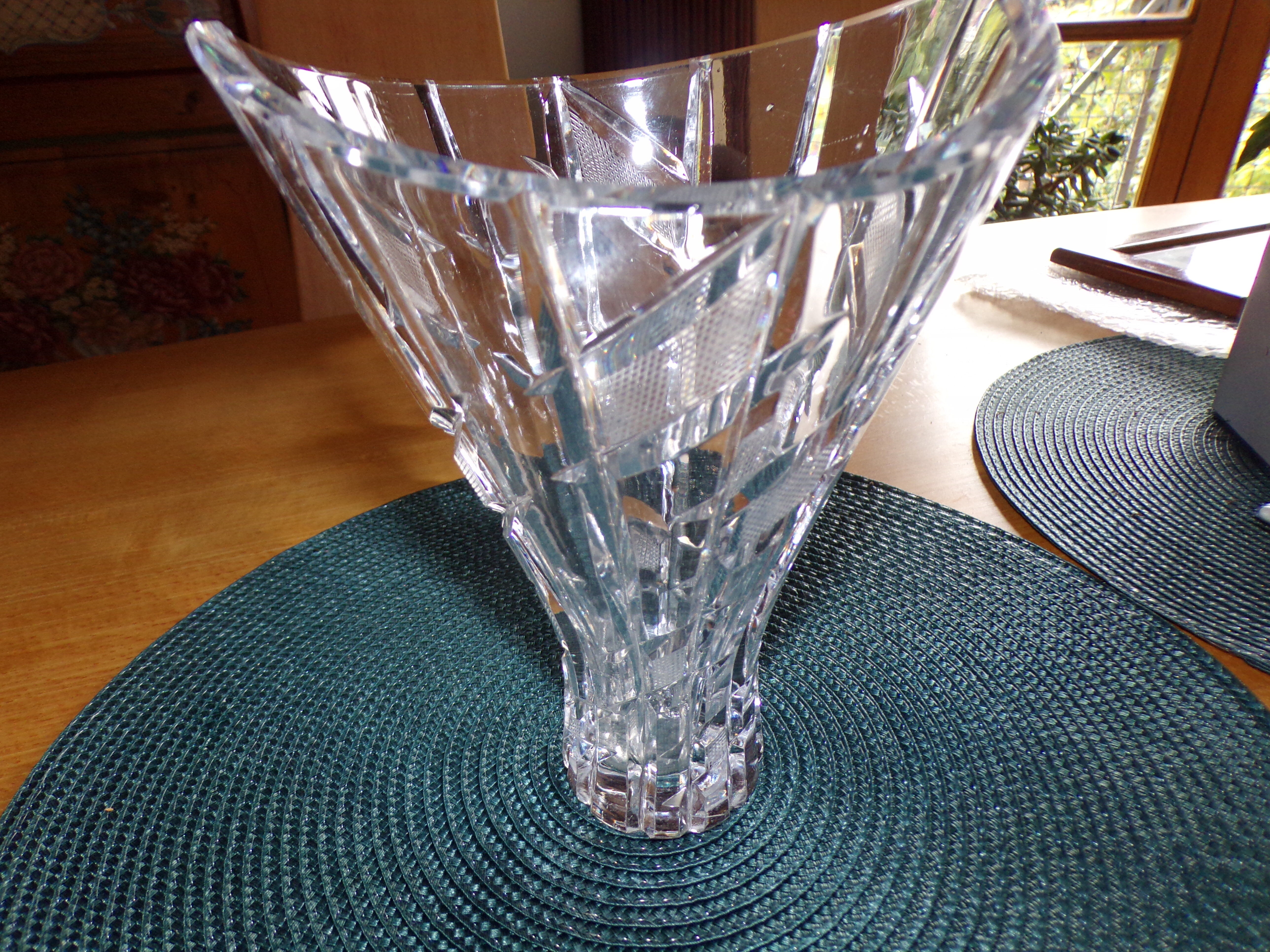 Crystal vase
