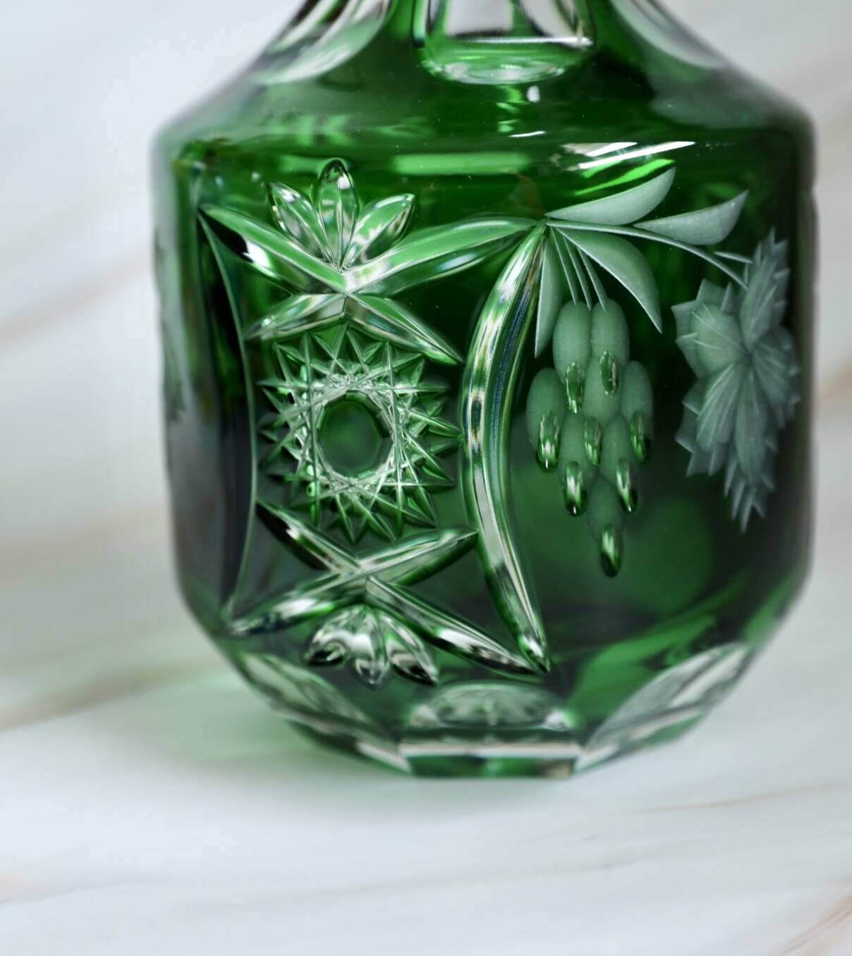 Coloured crystal service