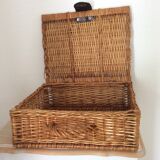Wicker briefcase