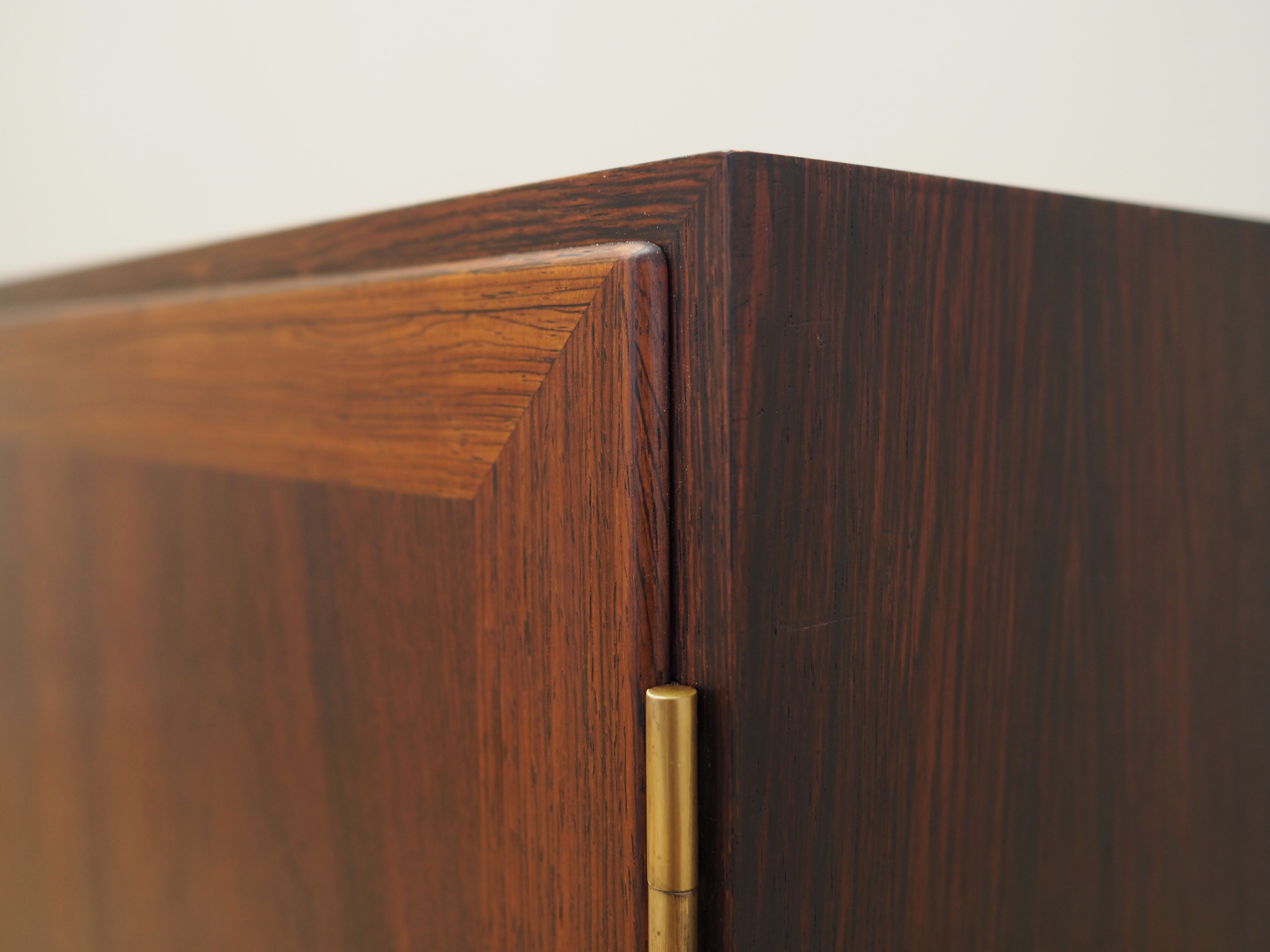 Rosewood cabinet, Danish design, 1960s, Carlo Jensen, Hundevad