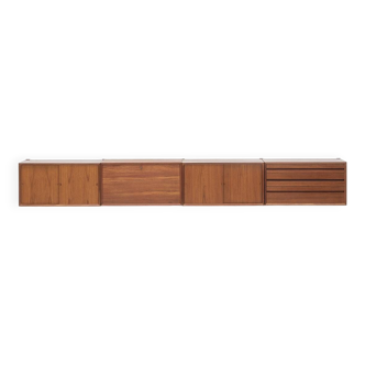 Floating sideboard by Poul Cadovius, Denmark, 1960s