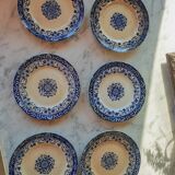 Assiettes à dessert Jules Vieillard