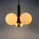 Brass pendant lamp by Kaiser, Germany, 60s