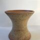 Vase diabolo en grès vintage