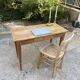 Table de ferme ou bureau vintage