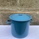 Old Blue Enamelled Pot