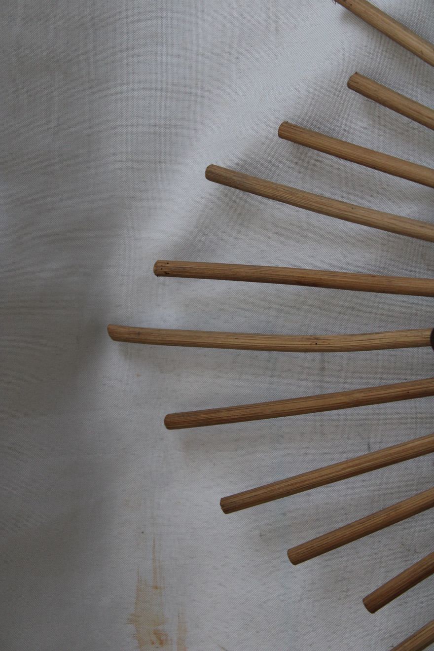 Mirror sun rattan 62cm