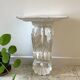 White Patinated Wall Console Shelf