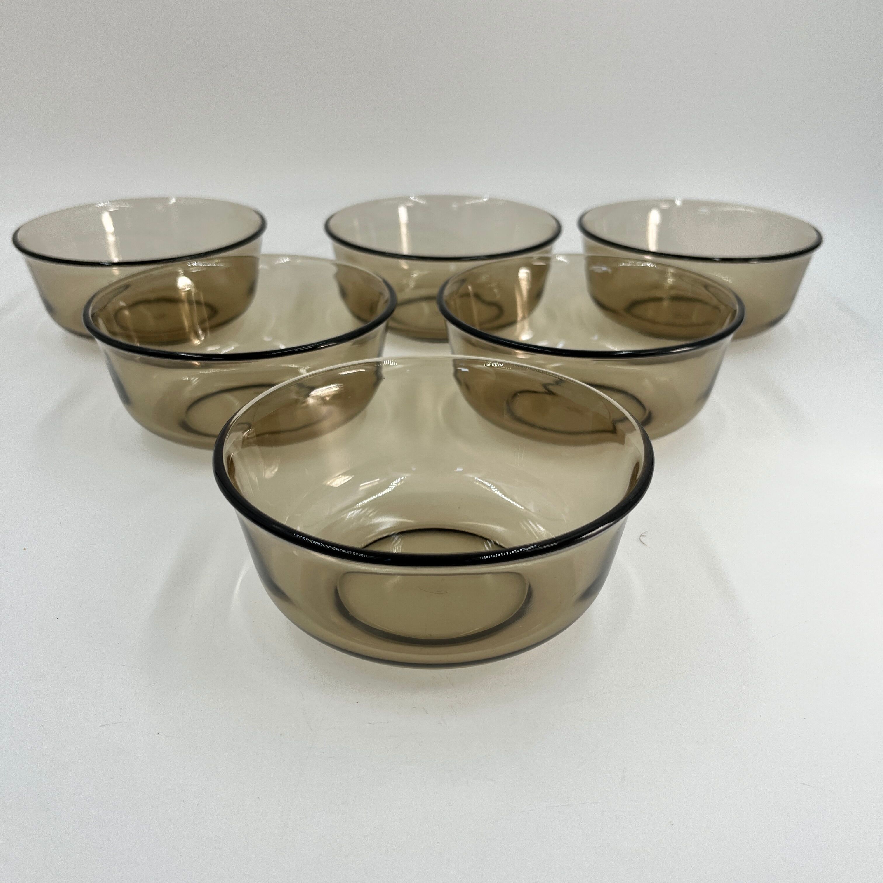 Arcopal smoked glass set