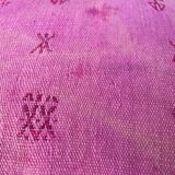 Vintage turkish kilim cushion cover , 60 x 60 cm