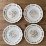4 antique flat plates from ADP manufacture