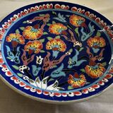 Kuthaya Decorative Plate Turkish Ceramic Handmade Diameter 23 cm