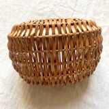 Vintage wicker basket for children