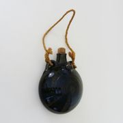 Beautiful vintage wall vinegar maker in green sandstone. Folk Art. Lora Menorca. Year 80 90