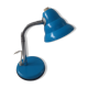 Vintage blue metal table lamp