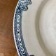 Old plate on iron earth in Salins earthenware