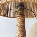 Bohemian lamp in rope