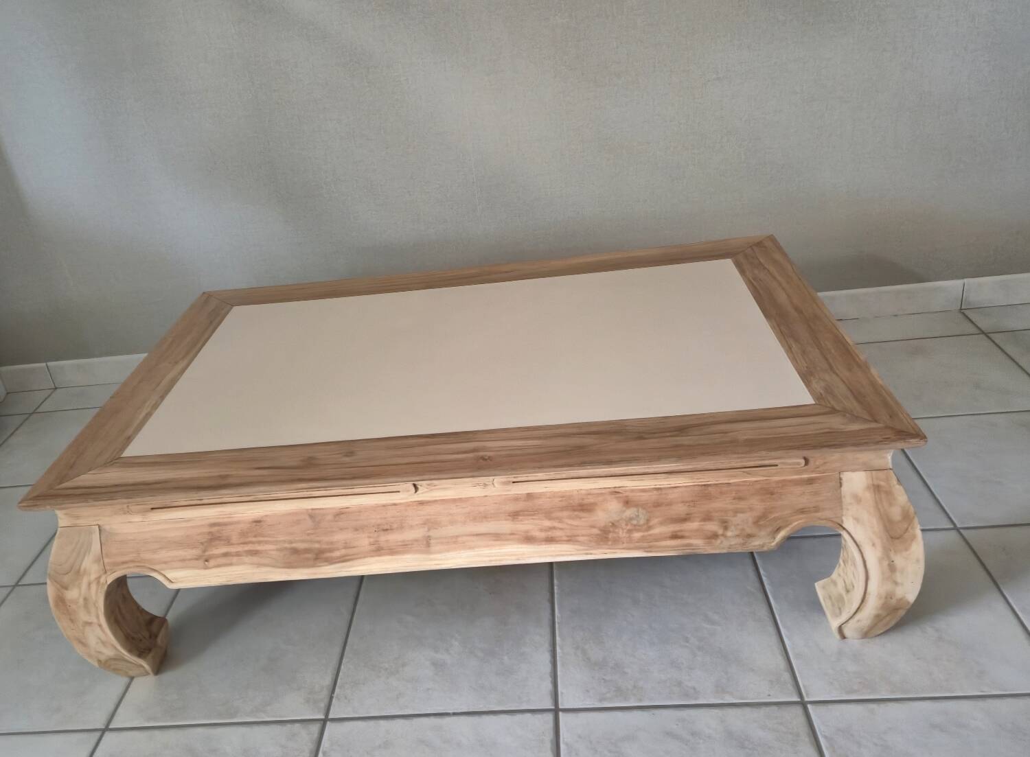 Mango wood coffee table