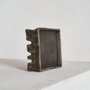 Vide poche en bronze style brutaliste années 1960