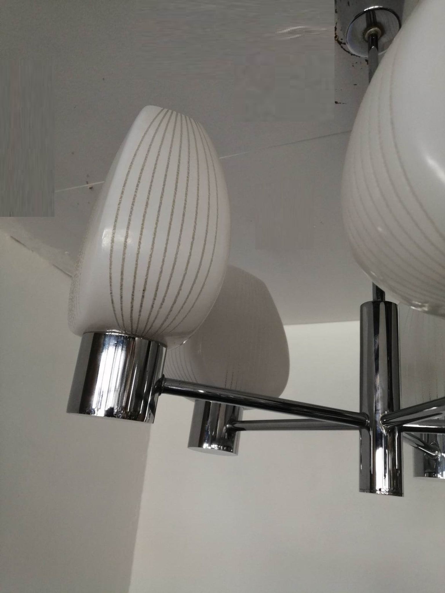 5-spoke chandelier 70s