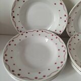 Assiettes Céranrd Saint Amand modèle star