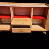 Vintage sideboard with compass legs