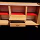 Vintage sideboard with compass legs