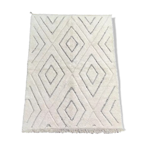 Tapis berbère losanges blancs